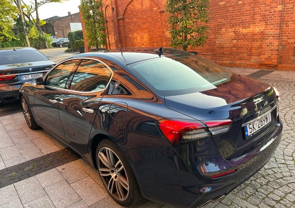 Maserati Ghibli cena 290000 przebieg: 54000, rok produkcji 2021 z Gdańsk małe 46